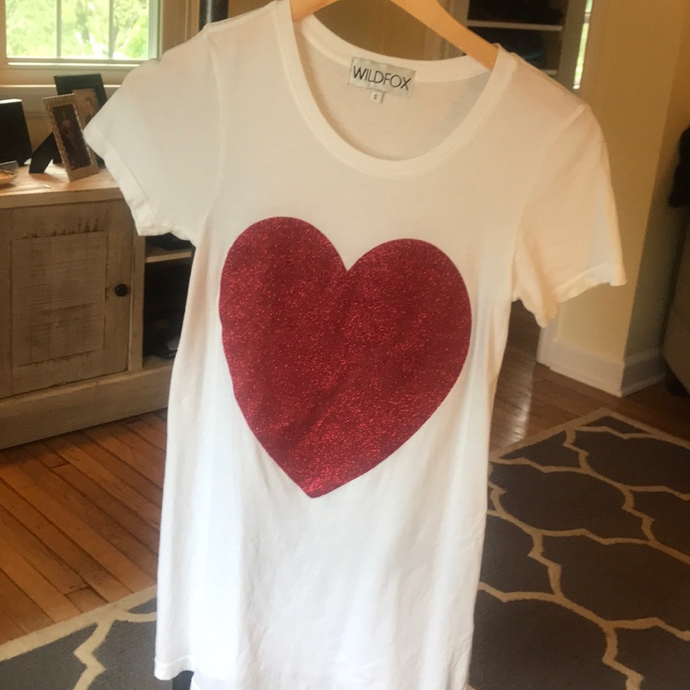 Big hear T shirt